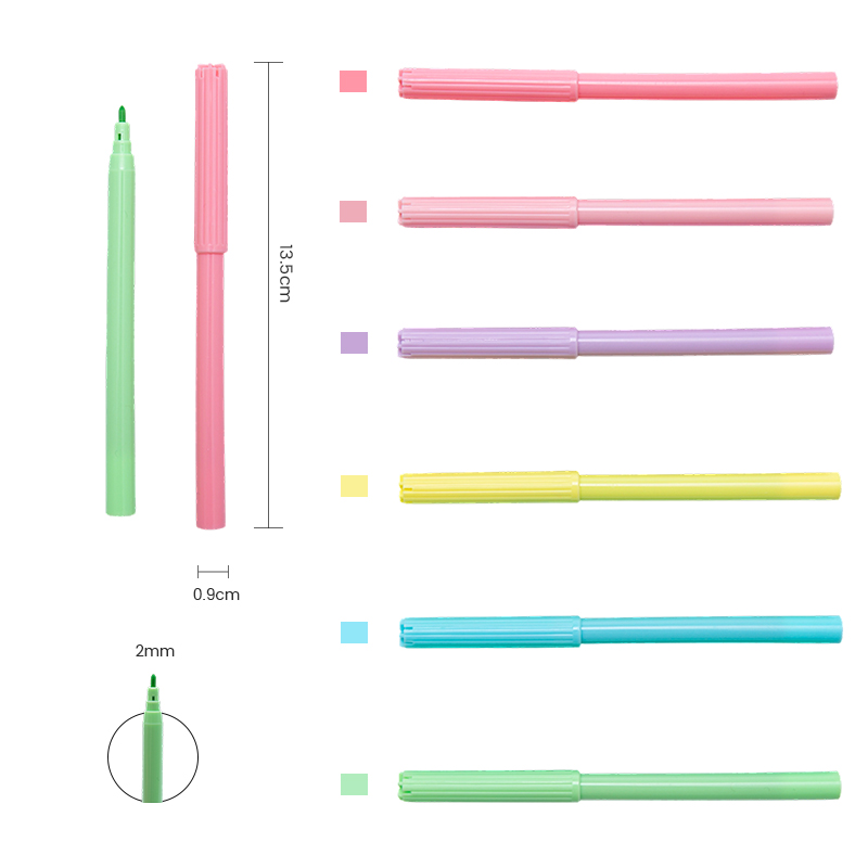 Акварельный маркер цвета гуаши