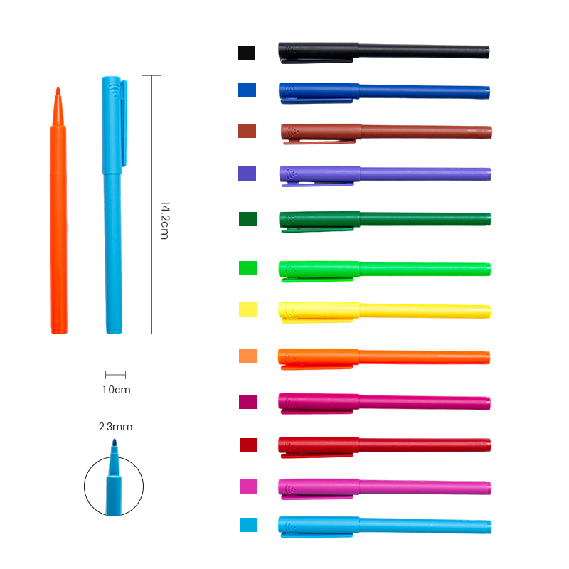 Рисунок акварельным маркером