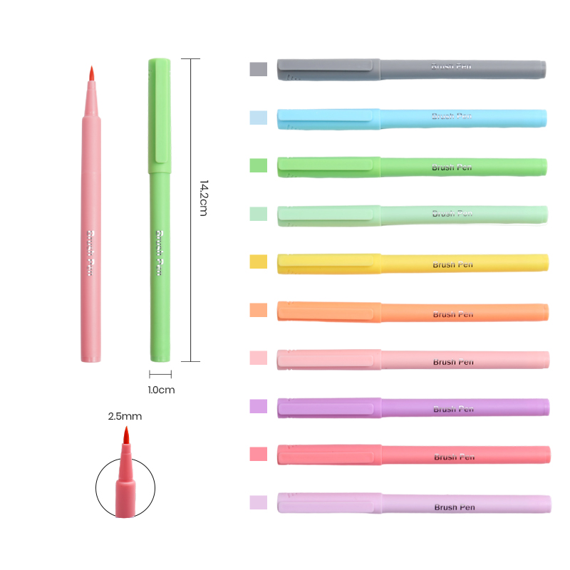 Пастельная ручка-кисть