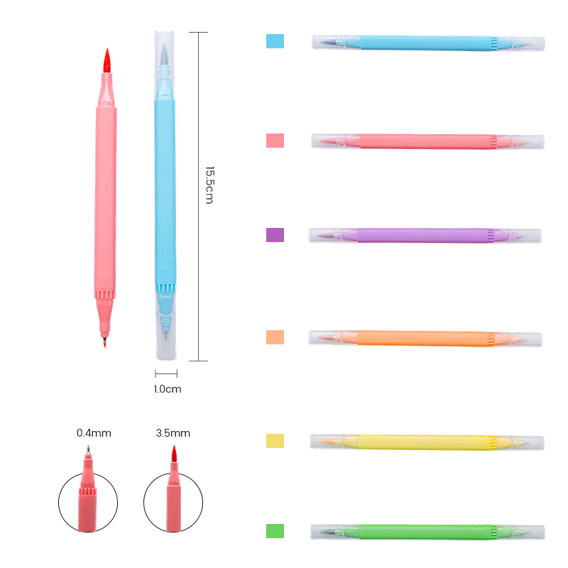 Двусторонняя ручка Signature Brush с гуашевой краской