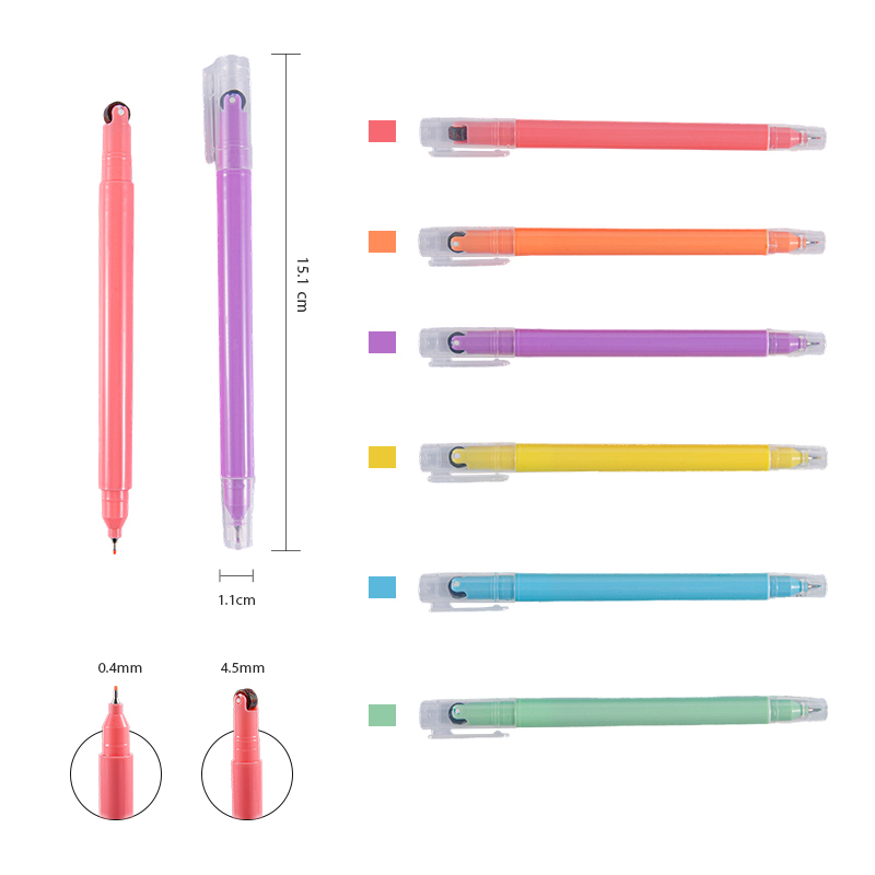 Двусторонняя ручка с печатью и подписью