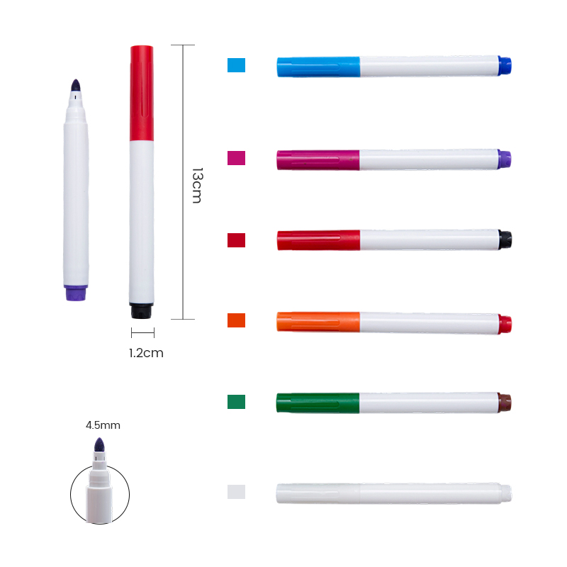 Акварельный маркер с эффектом изменения цвета