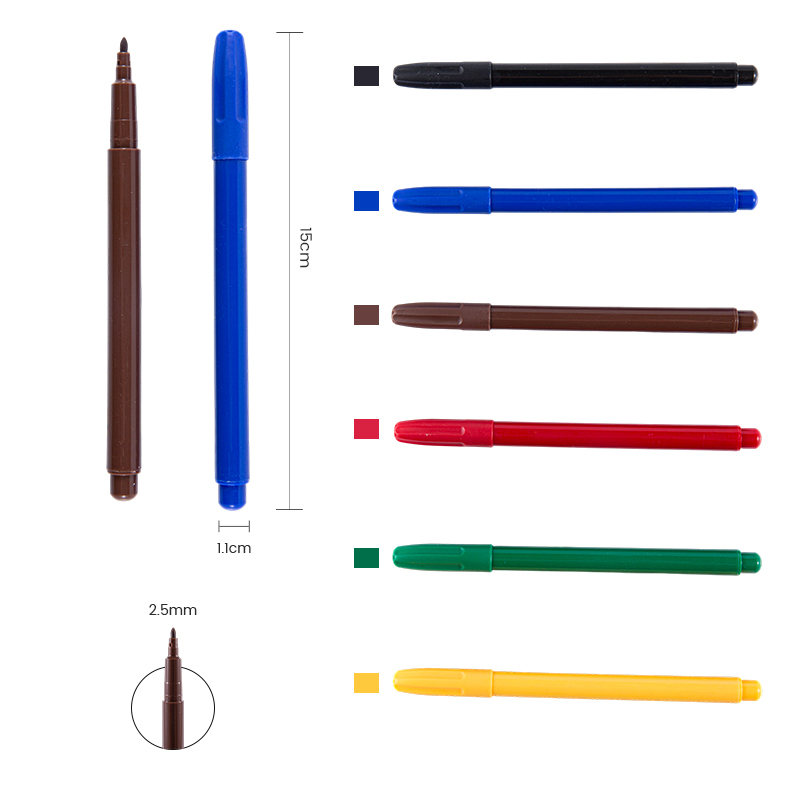 Простой безопасный акварельный маркер для детей