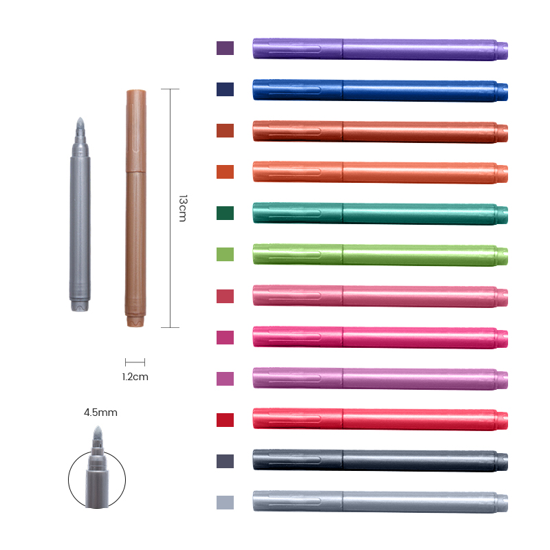 Многоцветный рисунокметаллический маркер 
