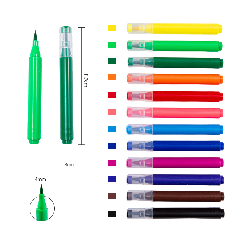 Обычный маркер-кисть нетоксичен 